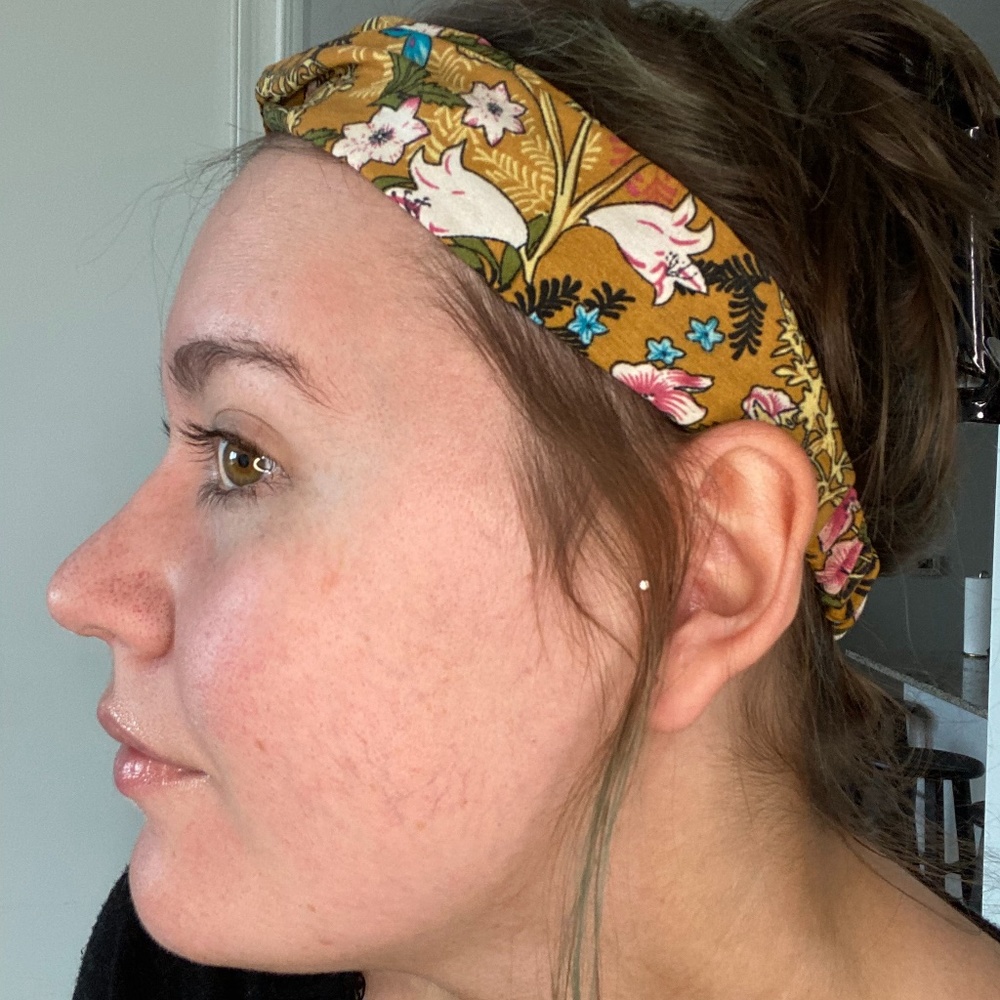 Floral head scarf band (Francesca's)